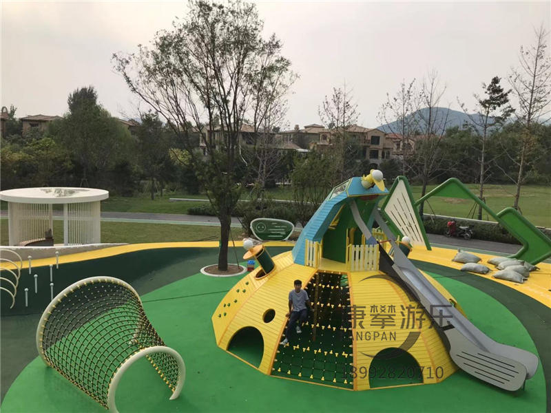 公園造型非標不銹鋼滑梯定