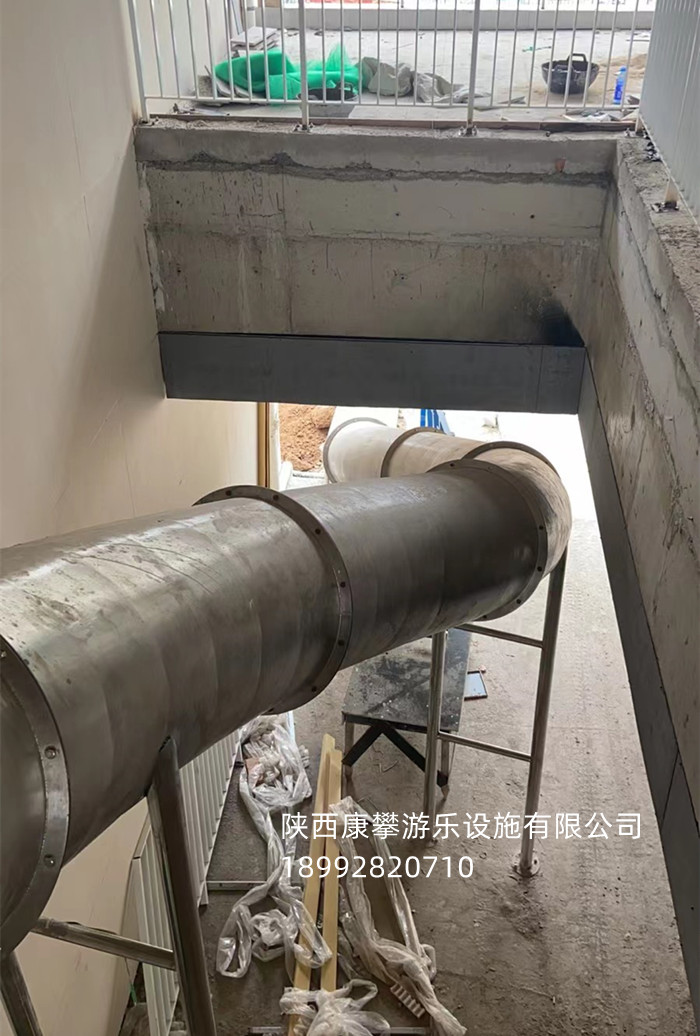 室內不銹鋼滑滑梯