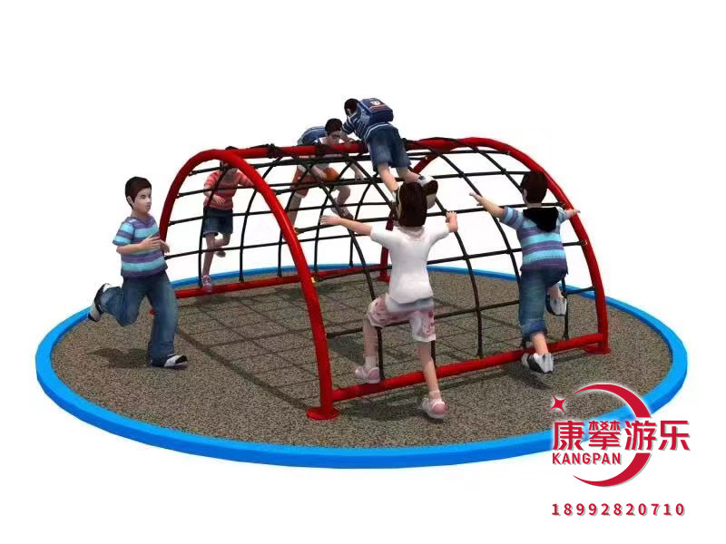 戶外攀爬網對兒童的好處