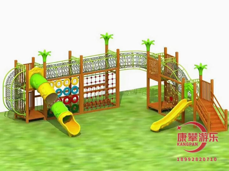 戶(hù)外爬網(wǎng)鉆洞組合滑梯對(duì)兒童有哪些好處