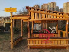 西安高陵四季陽光幼兒園木質(zhì)設施案例