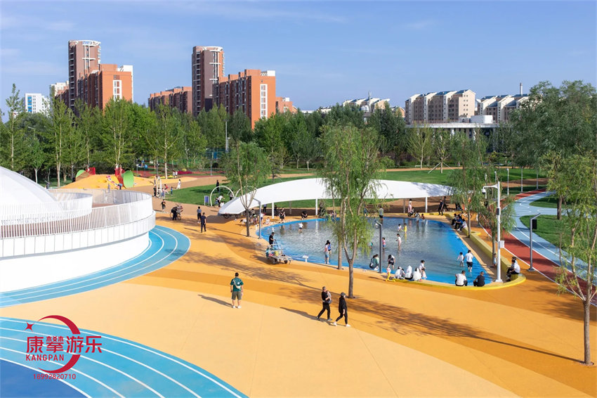 戶外公園EPDM地面案例 戶外公園EPDM地面案例
