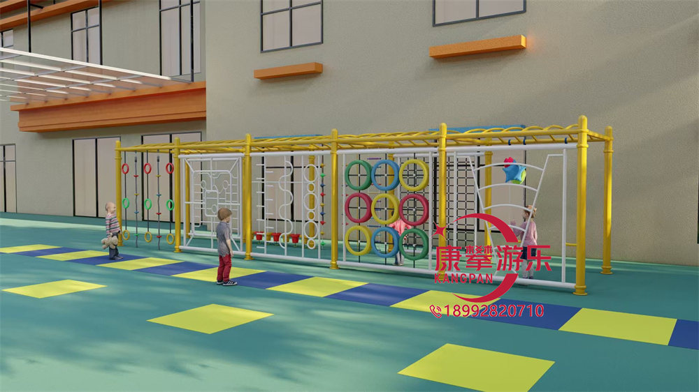 幼兒園戶外百變云梯攀爬架定制